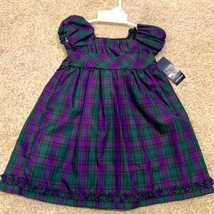 NWT Chaps Plaid Holiday Party Dress